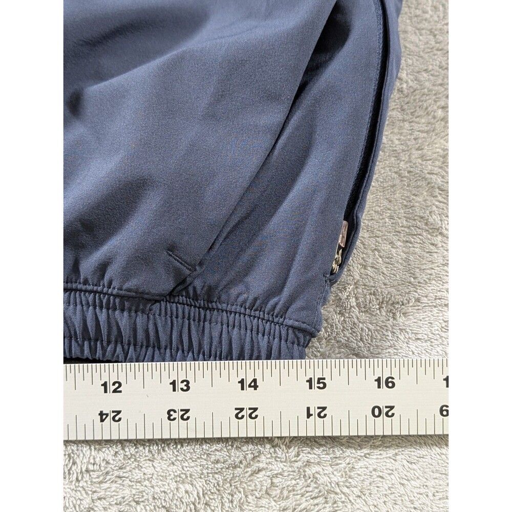 IBKUL Mens M Blue Performance Shorts 8" Quick Dry Stretch Golf Athletic - Picture 7 of 10